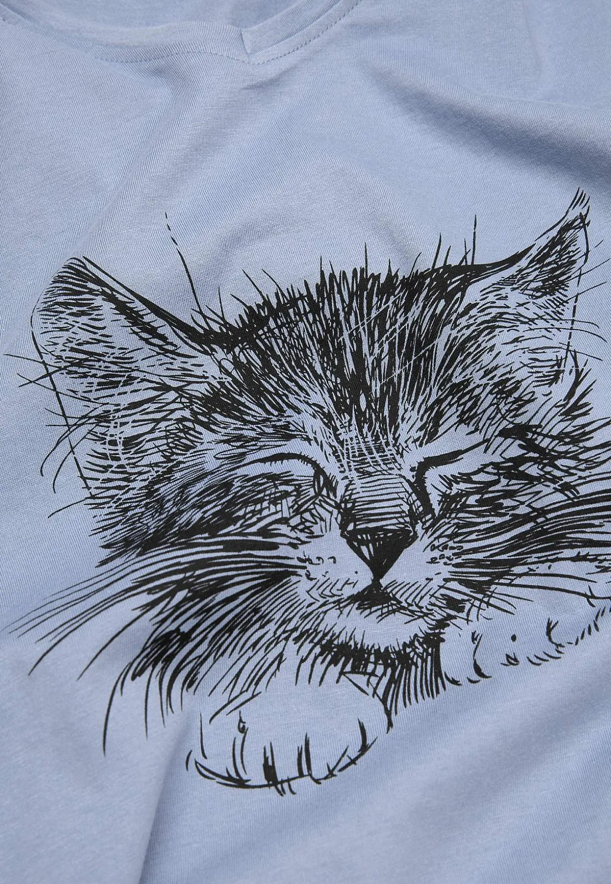 Natkjole med v-udskæring