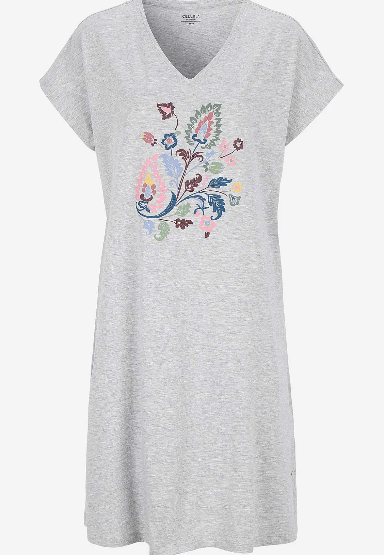 Natkjole med v-udskæring