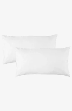 Pudebetræk 50x90 cm Økologisk bomuld 2-pack
