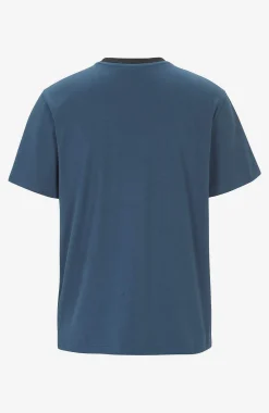 Pyjamassæt med t-shirt og shorts