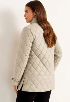 Quiltet jakke med trykknapper | Cellbes