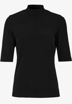 Ribbet top med turtleneck | Cellbes