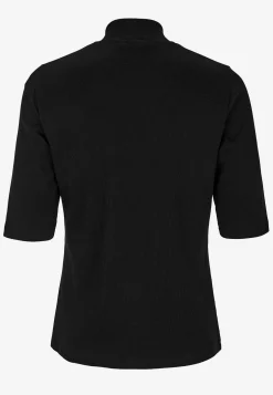 Ribbet top med turtleneck | Cellbes