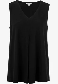 Ærmeløs jerseytop med v-udskæring | Cellbes