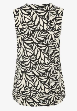 Ærmeløs jerseytop med v-udskæring | Cellbes