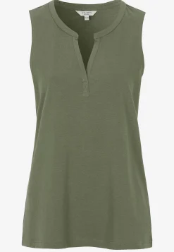 Ærmeløs top i økologisk bomuld 2-pack