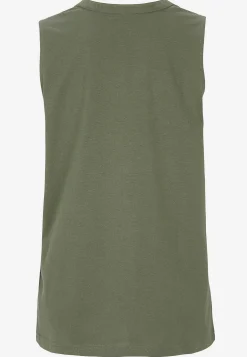 Ærmeløs top i økologisk bomuld 2-pack