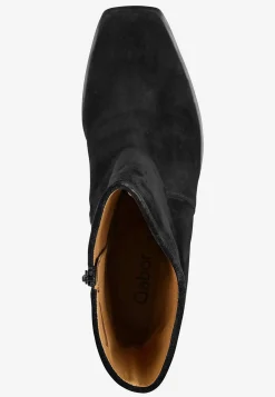 Ruskindsankelstøvle med foldet skaft