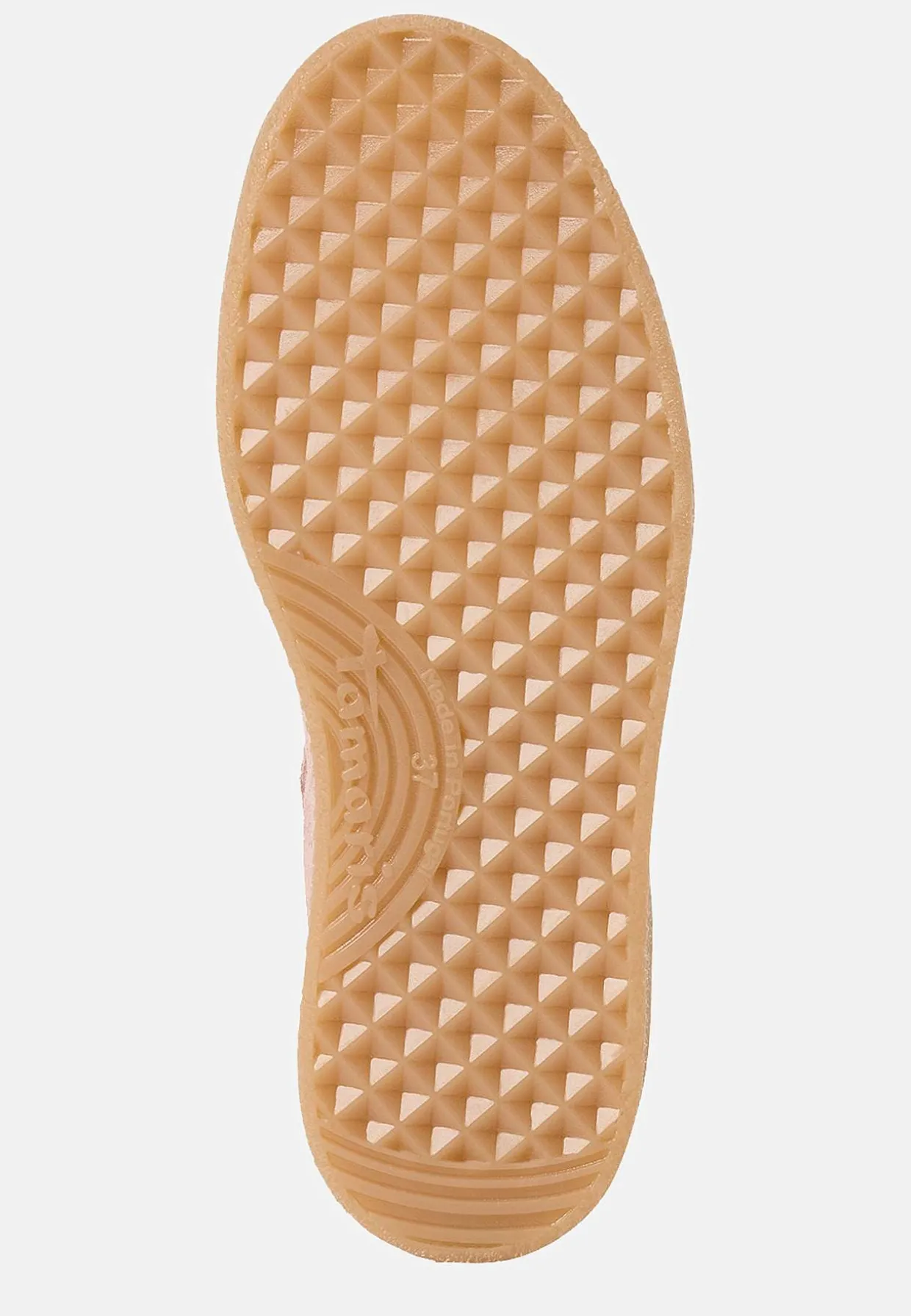 Ruskindssneakers med snøring