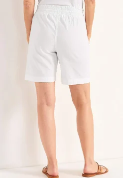 Shorts i vasket bomuld | Cellbes