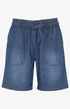 Shorts i vasket denim | Cellbes