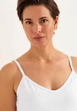 Singlet i blød, økologisk bomuld 2-pack