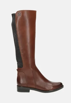 Skindstøvle med bred skaftvidde | Cellbes