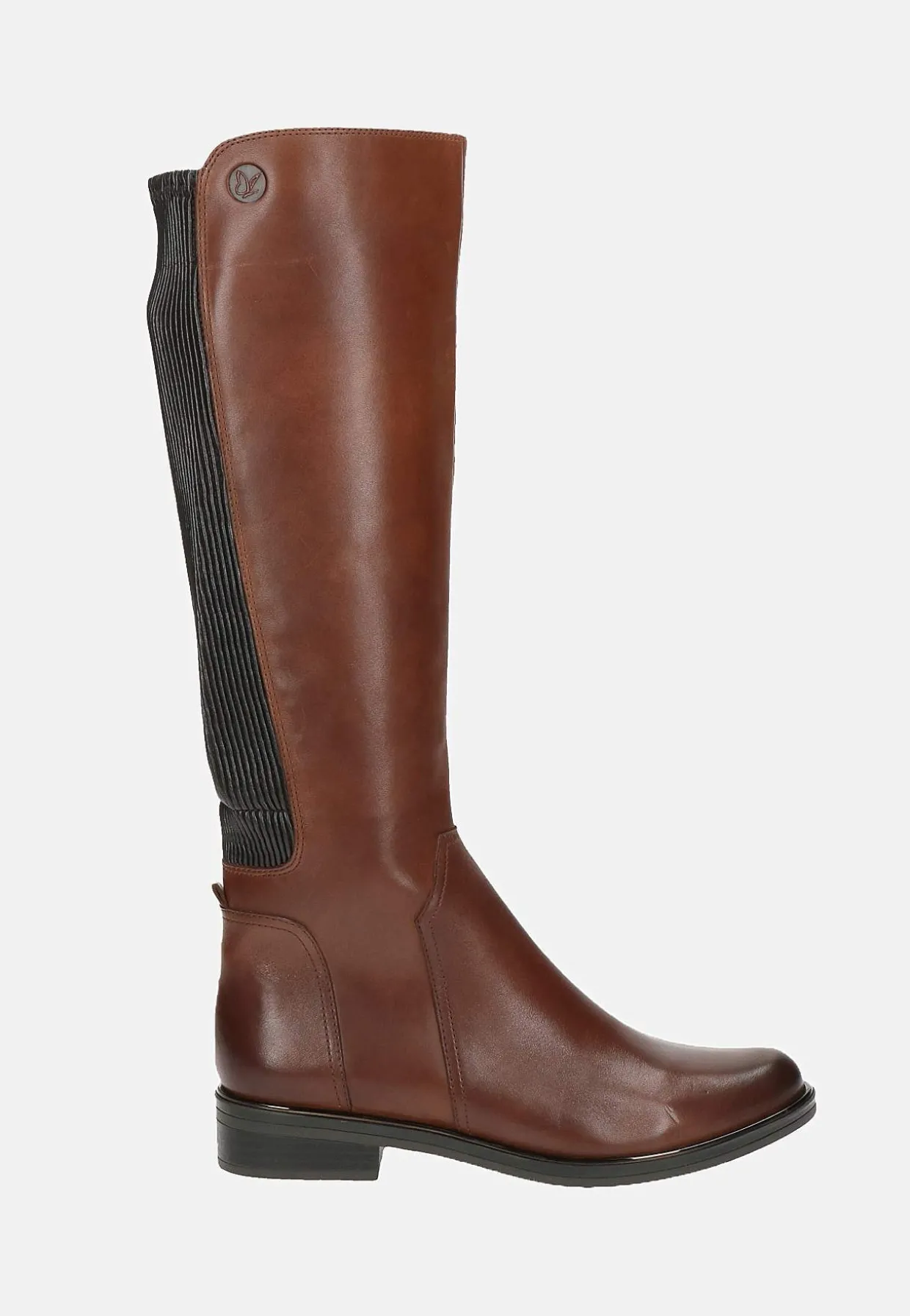 Skindstøvle med bred skaftvidde | Cellbes