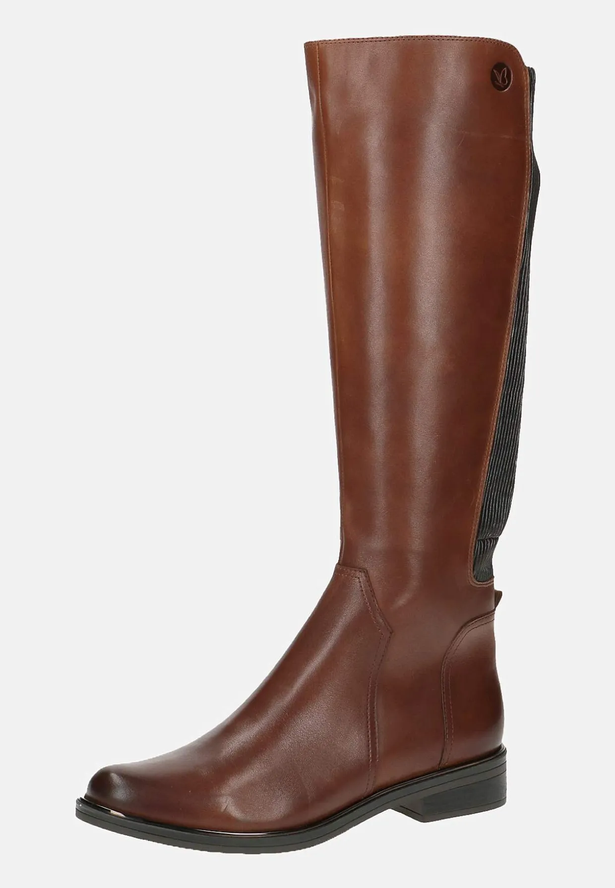 Skindstøvle med bred skaftvidde | Cellbes