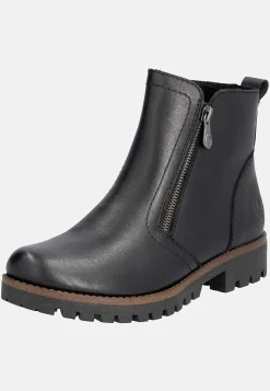 Skindstøvle med dobbelte lynlåse | Cellbes