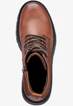 Skindstøvle med lynlås