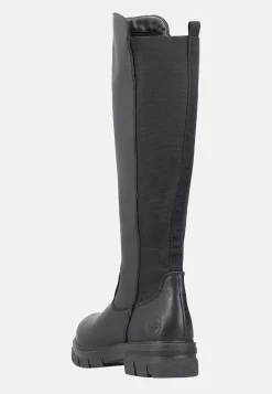 Skindstøvle med skaft med stræk