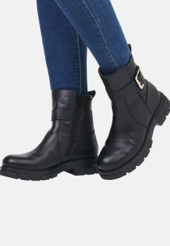 Skindstøvle med spænde | Cellbes