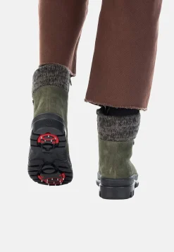 Skindstøvle med udtrækkelige crampons | Cellbes