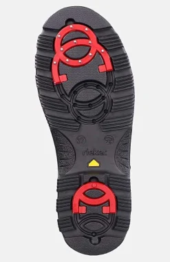 Skindstøvle med udtrækkelige crampons