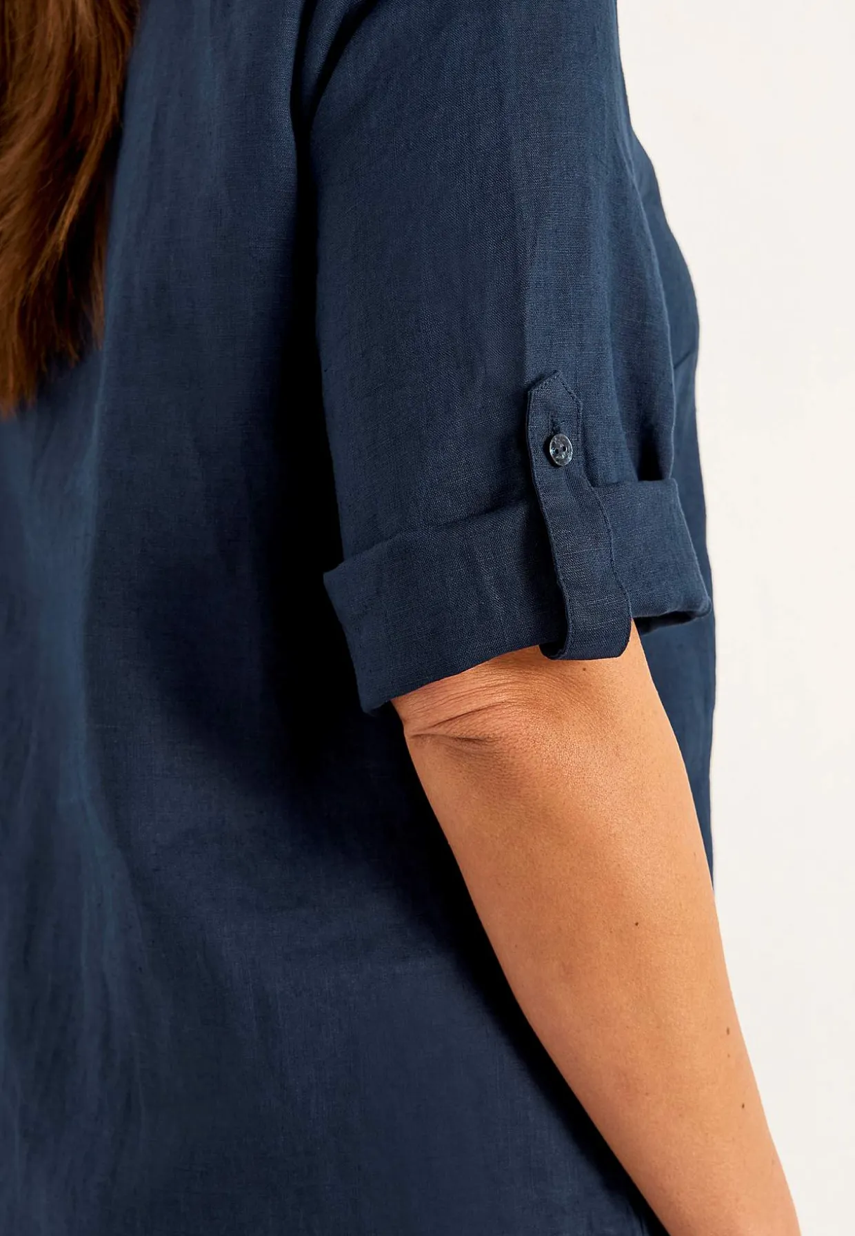 Skjortekjole Premium i hør