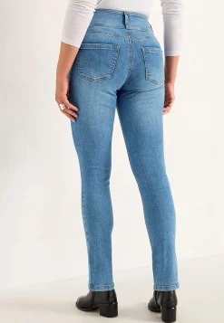 Smalle jeans med høj talje - tre længder Jennifer | Cellbes