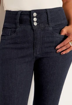 Smalle jeans med høj talje - tre længder Jennifer