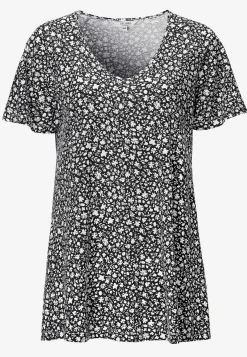 Småblomstret jerseytunika | Cellbes