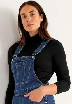 Smækkjole i denim