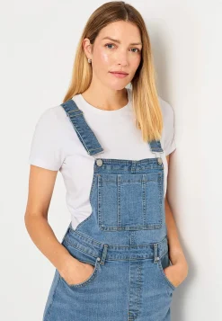 Smækkjole i denim