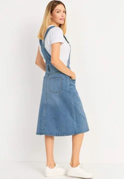Smækkjole i denim