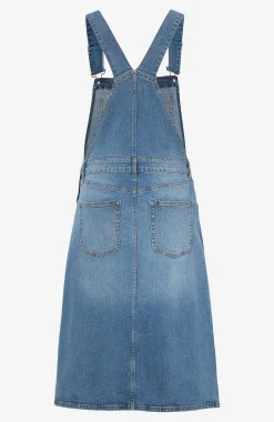 Smækkjole i denim