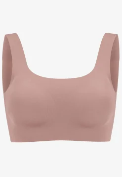 Sømløs BH-top i superblød mikrofiber Zero Feel 2.0