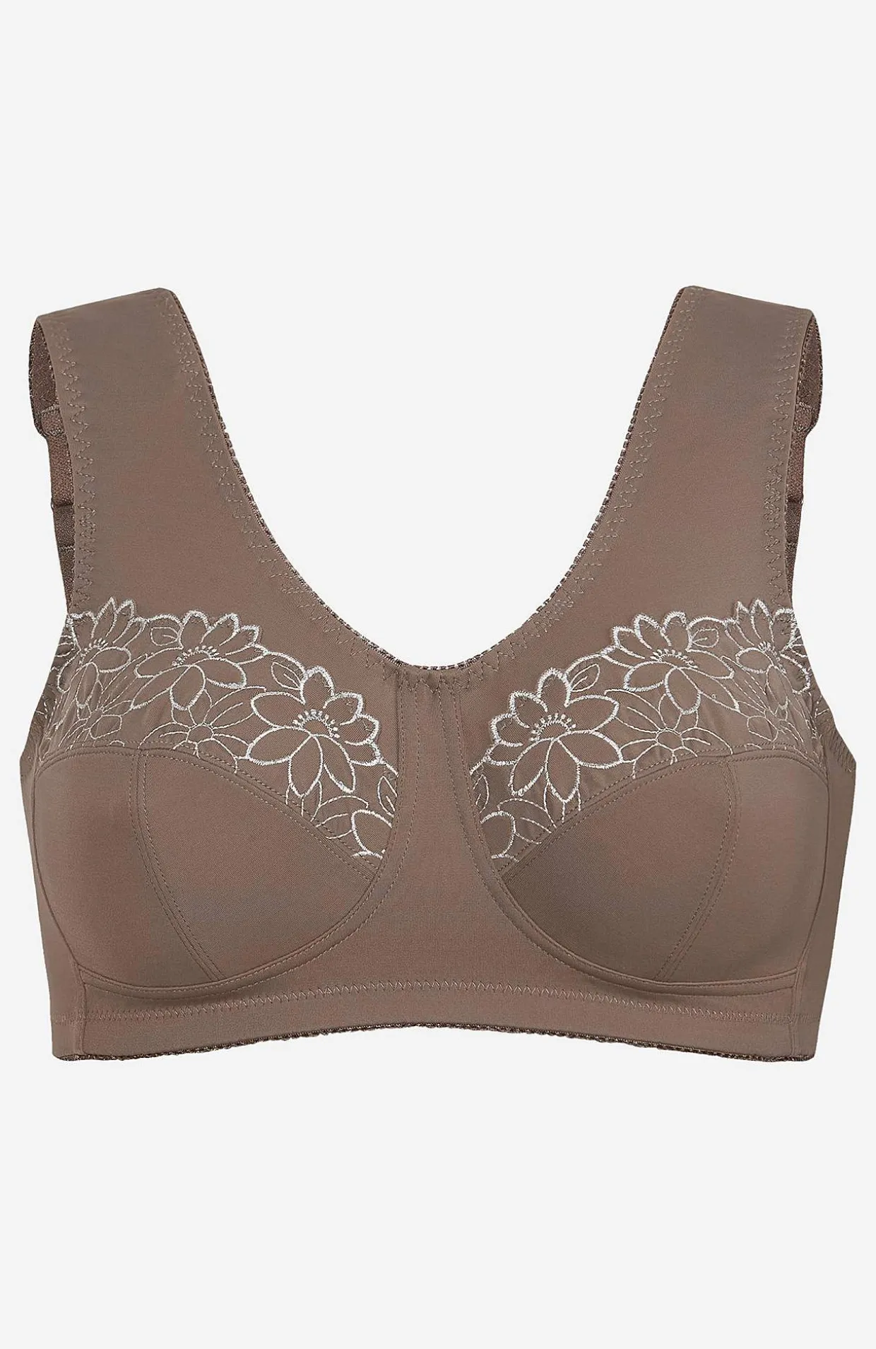 Soft BH med broderi Lily 2-pack