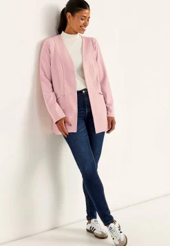 Stilren habitjakke i Punto di Roma jersey Lisa