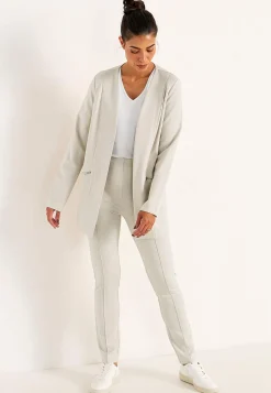 Stilren habitjakke i Punto di Roma jersey Lisa