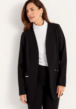 Stilren habitjakke i Punto di Roma jersey Lisa