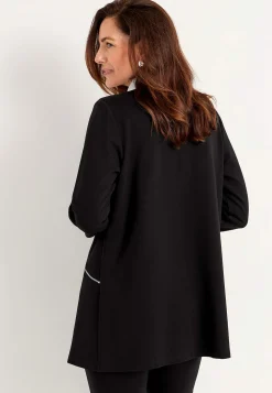 Stilren habitjakke i Punto di Roma jersey Lisa