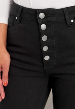 Stretchjeans med høj talje | Cellbes