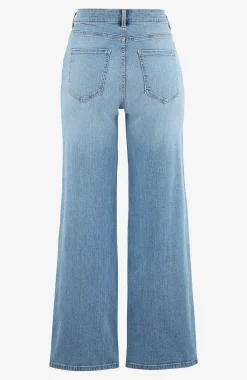 Stretchjeans med høj talje