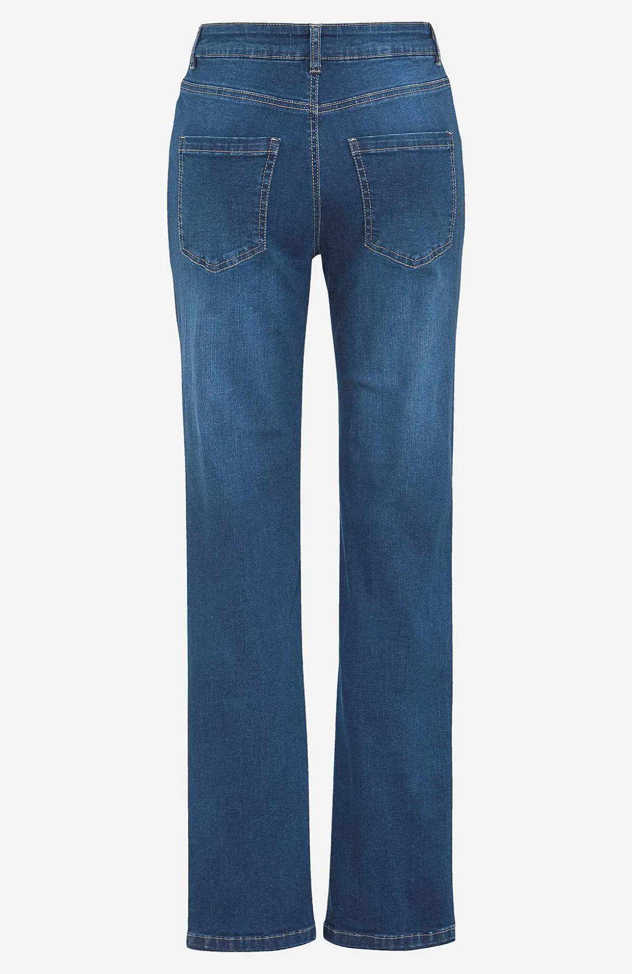 Stretchjeans med lige ben - tre længder Linnea