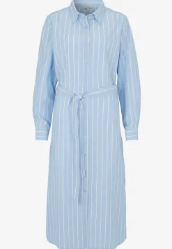 Stribet kjole med lommer | Cellbes