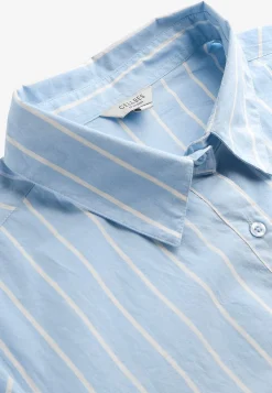 Stribet kjole med lommer | Cellbes