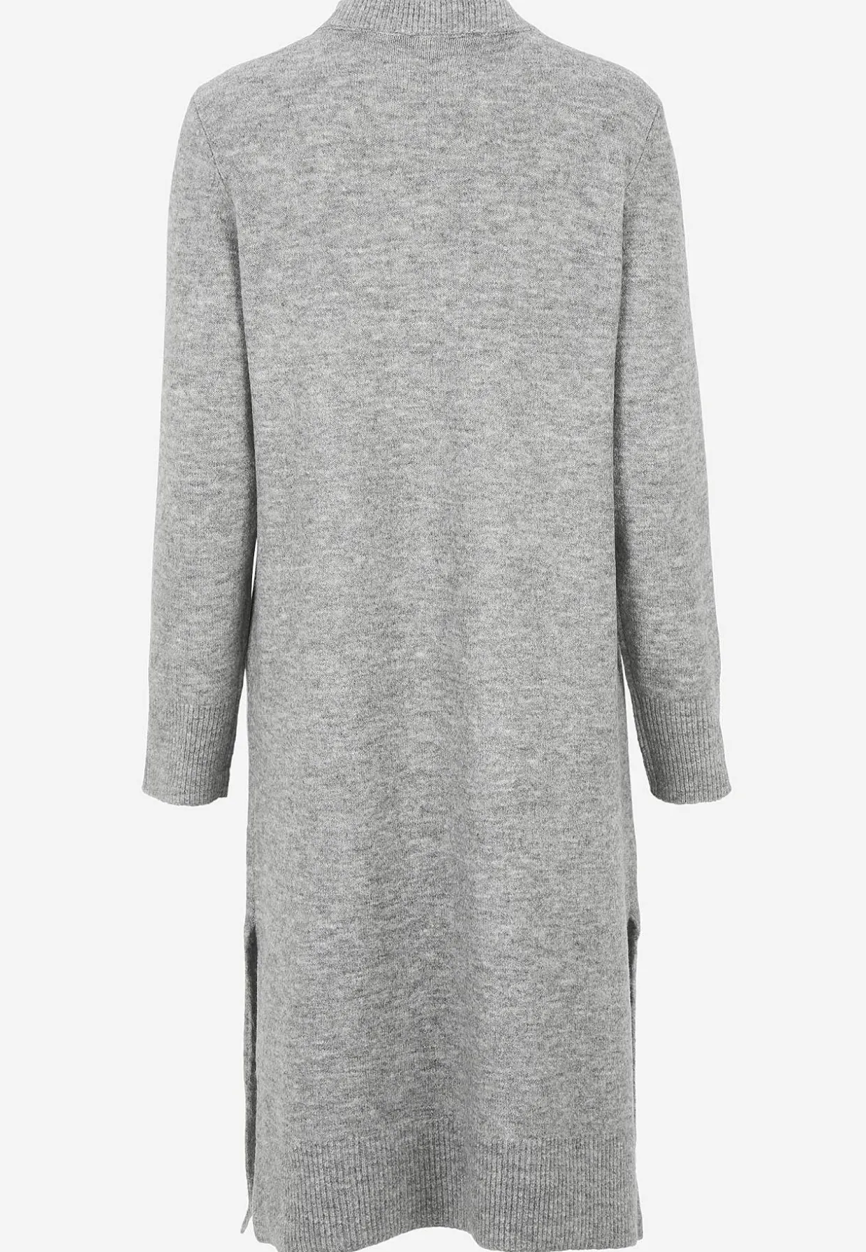 Strikket, blød kjole