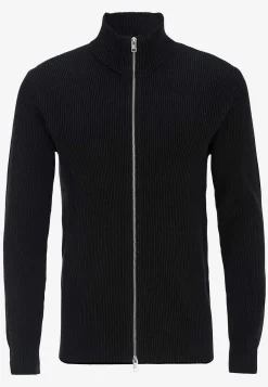 Strikket cardigan med lynlås | Cellbes