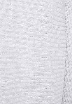 Strikket cardigan med trekvartærme