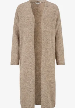 Strikket, lang cardigan