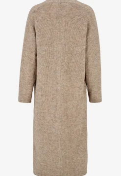 Strikket, lang cardigan