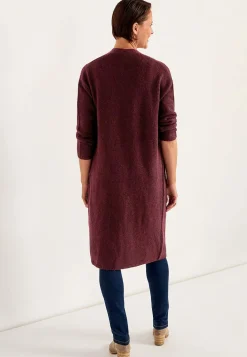 Strikket, lang cardigan